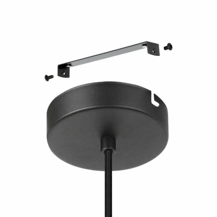 Luminaires Eglo Suspensions|Suspension Eglo CALARI Noir, 1 lumière