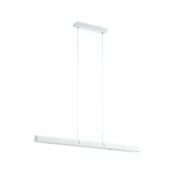 Luminaires Eglo Éclairage Led|Suspension Eglo CALDINA LED Chrome, Blanc, 1 lumière