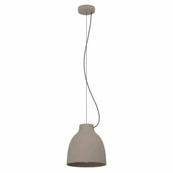 Luminaires Eglo Suspensions|Suspension Eglo CAMASCA Taupe, 1 lumière