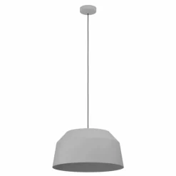 Luminaires Eglo Suspensions|Suspension Eglo CONTRISA Gris, 1 lumière