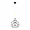Luminaires Eglo Suspensions|Suspension Eglo COTTINGHAM Noir, 1 lumière