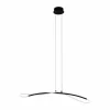 Luminaires Eglo Éclairage Led|Suspension Eglo EGIDONELLA LED Noir, 1 lumière