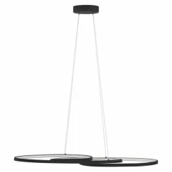Luminaires Eglo Éclairage Led|Suspension Eglo GIANELLA LED Noir, 1 lumière