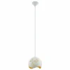 Luminaires Eglo Suspensions|Suspension Eglo LAURINA Blanc, 1 lumière