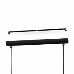 Luminaires Eglo Suspensions|Suspension Eglo LURONE Laiton, Noir, 4 lumières