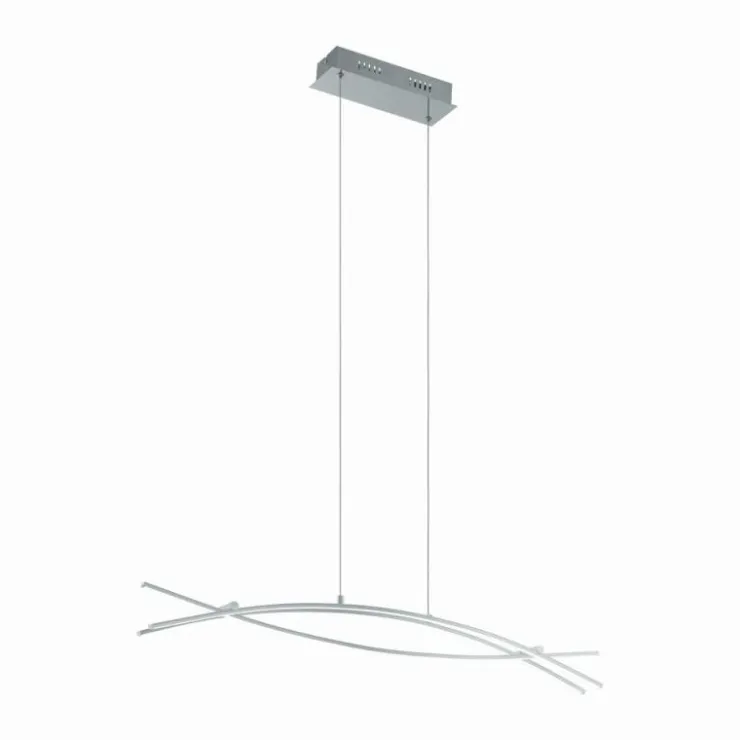 Luminaires Eglo Éclairage Led|Suspension Eglo NEVADO LED Chrome, 3 lumières