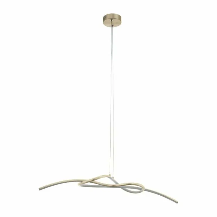 Luminaires Eglo Éclairage Led|Suspension Eglo NOVAFELTRIA LED Nickel mat, 1 lumière