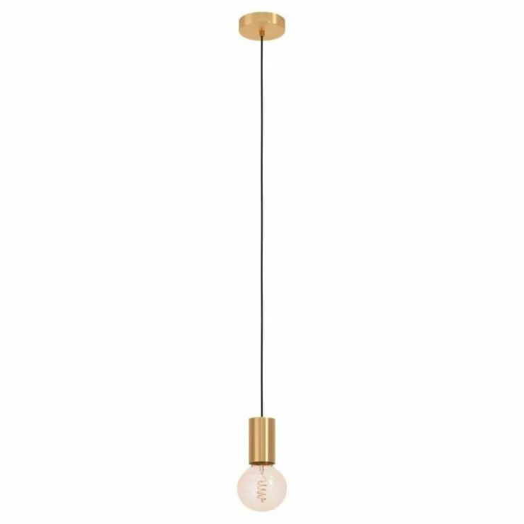 Luminaires Eglo Suspensions|Suspension Eglo POZUETA Laiton, 1 lumière