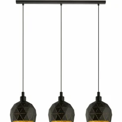 Luminaires Eglo Suspensions|Suspension Eglo ROCCAFORTE, 3 lumières