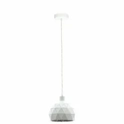 Luminaires Eglo Suspensions|Suspension EGLO ROCCAFORTE Blanc, 1 lumière