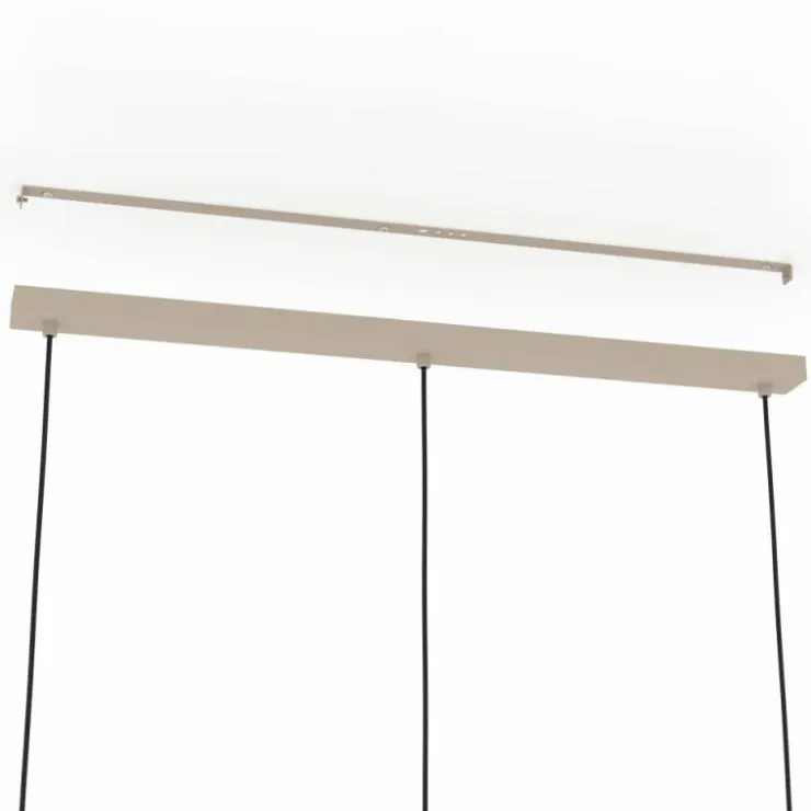 Luminaires Eglo Suspensions|Suspension Eglo ROMAZZINA Noir, 3 lumières