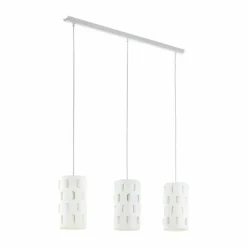 Luminaires Eglo Suspensions|Suspension EGLO RONSECCO Blanc, 3 lumières
