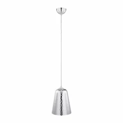 Luminaires Eglo Suspensions|Suspension Eglo ROPLEY Chrome, 1 lumière