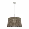 Luminaires Eglo Suspensions|Suspension Eglo SENDERO Nickel mat, 1 lumière