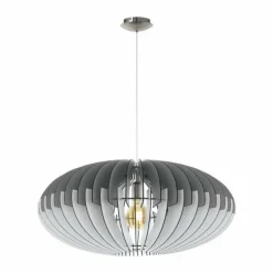 Luminaires Eglo Suspensions|Suspension Eglo SOTOS Nickel mat, 1 lumière