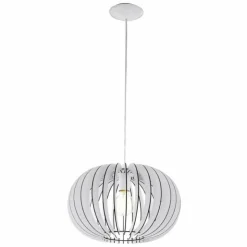 Luminaires Eglo Suspensions|Suspension Eglo STELLATO Blanc, 1 lumière