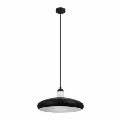 Luminaires Eglo Éclairage Led|Suspension Eglo TABANERA-C LED Noir, Blanc, 1 lumière