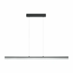 Luminaires Eglo Suspensions|Suspension Eglo TARANDELL LED Noir, 2 lumières