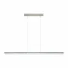 Luminaires Eglo Éclairage Led|Suspension Eglo TARANDELL LED Nickel mat, 2 lumières