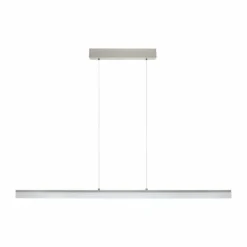 Luminaires Eglo Éclairage Led|Suspension Eglo TARANDELL LED Nickel mat, 2 lumières