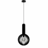 Luminaires Eglo Suspensions|Suspension Eglo VELASCO Noir, 1 lumière