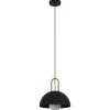 Luminaires Eglo Suspensions|Suspension Eglo-Leuchten CALMANERA Laiton, Noir, 1 lumière