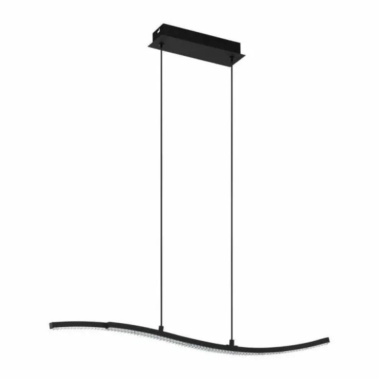 Luminaires Eglo Éclairage Led|Suspension Eglo-Leuchten LEJIAS LED Noir, 1 lumière