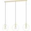 Luminaires Eglo Suspensions|Suspension Eglo-Leuchten MANIZALES Laiton, 3 lumières