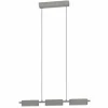 Luminaires Eglo Éclairage Led|Suspension Eglo-Leuchten ROVIRA LED Argenté, 3 lumières