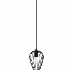 Luminaires Eglo Suspensions|Suspension Eglo-Leuchten TB NEWTOWN Noir, 1 lumière