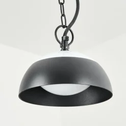Suspension extérieur Ancemont LED Noir, 1 lumière
