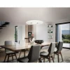 Luminaires Fabas Luce Éclairage Led|Suspension Fabas Luce Angelica LED Blanc, 1 lumière