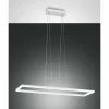 Luminaires Fabas Luce Éclairage Led|Suspension Fabas Luce Bard LED Blanc, 1 lumière