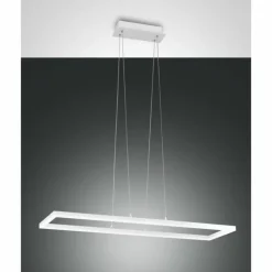 Luminaires Fabas Luce Éclairage Led|Suspension Fabas Luce Bard LED Blanc, 1 lumière