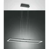 Luminaires Fabas Luce Éclairage Led|Suspension Fabas Luce Bard LED Anthracite, 1 lumière