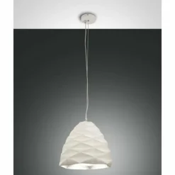 Luminaires Fabas Luce Suspensions|Suspension Fabas Luce Duchessa Blanc, 1 lumière