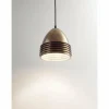 Luminaires Fabas Luce Suspensions|Suspension Fabas Luce Gavia Noir, 1 lumière
