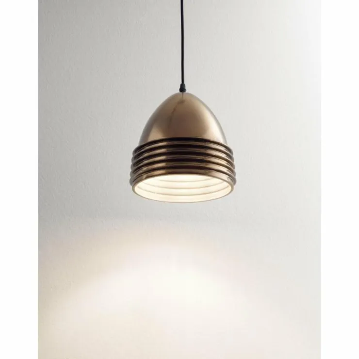 Luminaires Fabas Luce Suspensions|Suspension Fabas Luce Gavia Noir, 1 lumière