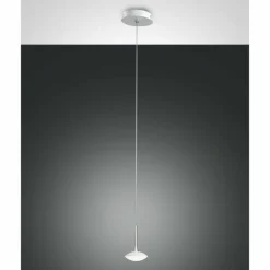 Luminaires Fabas Luce Éclairage Led|Suspension Fabas Luce Hale LED Blanc, 1 lumière