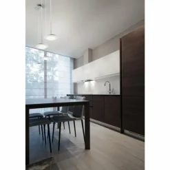 Luminaires Fabas Luce Éclairage Led|Suspension Fabas Luce Hale LED Aluminium, 1 lumière