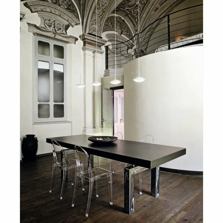 Luminaires Fabas Luce Éclairage Led|Suspension Fabas Luce Hale LED Blanc, 4 lumières