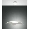 Luminaires Fabas Luce Éclairage Led|Suspension Fabas Luce Ibiza LED Blanc, 1 lumière