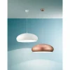 Luminaires Fabas Luce Suspensions|Suspension Fabas Luce Lodge Blanc, 1 lumière
