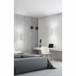 Luminaires Fabas Luce Éclairage Led|Suspension Fabas Luce Prado LED Laiton, Noir, 1 lumière