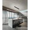 Luminaires Fabas Luce Éclairage Led|Suspension Fabas Luce Prado LED Noir, 5 lumières