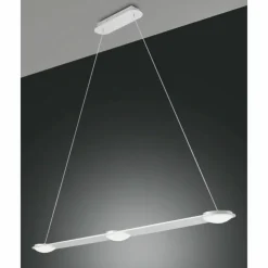 Luminaires Fabas Luce Éclairage Led|Suspension Fabas Luce Swan LED Blanc, 3 lumières