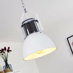 hofstein Suspensions|Suspension Fieberbrunn Blanc, 1 lumière