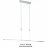 Luminaires Fischer & Honsel Suspensions|Suspension Fischer & Honsel METZ LED Aluminium, 1 lumière