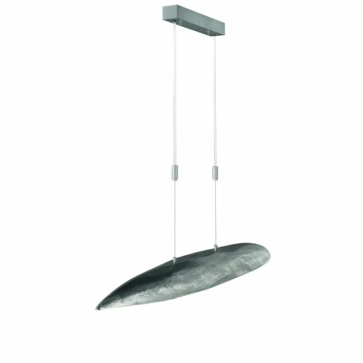 Luminaires Fischer & Honsel Suspensions|Suspension Fischer & Honsel Colmar LED Nickel mat, 6 lumières