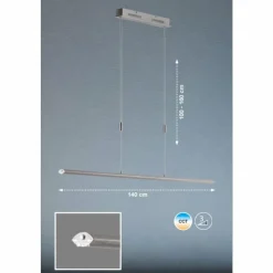 Luminaires Fischer & Honsel Éclairage Led|Suspension Fischer & Honsel Beat TW LED Aluminium, 1 lumière